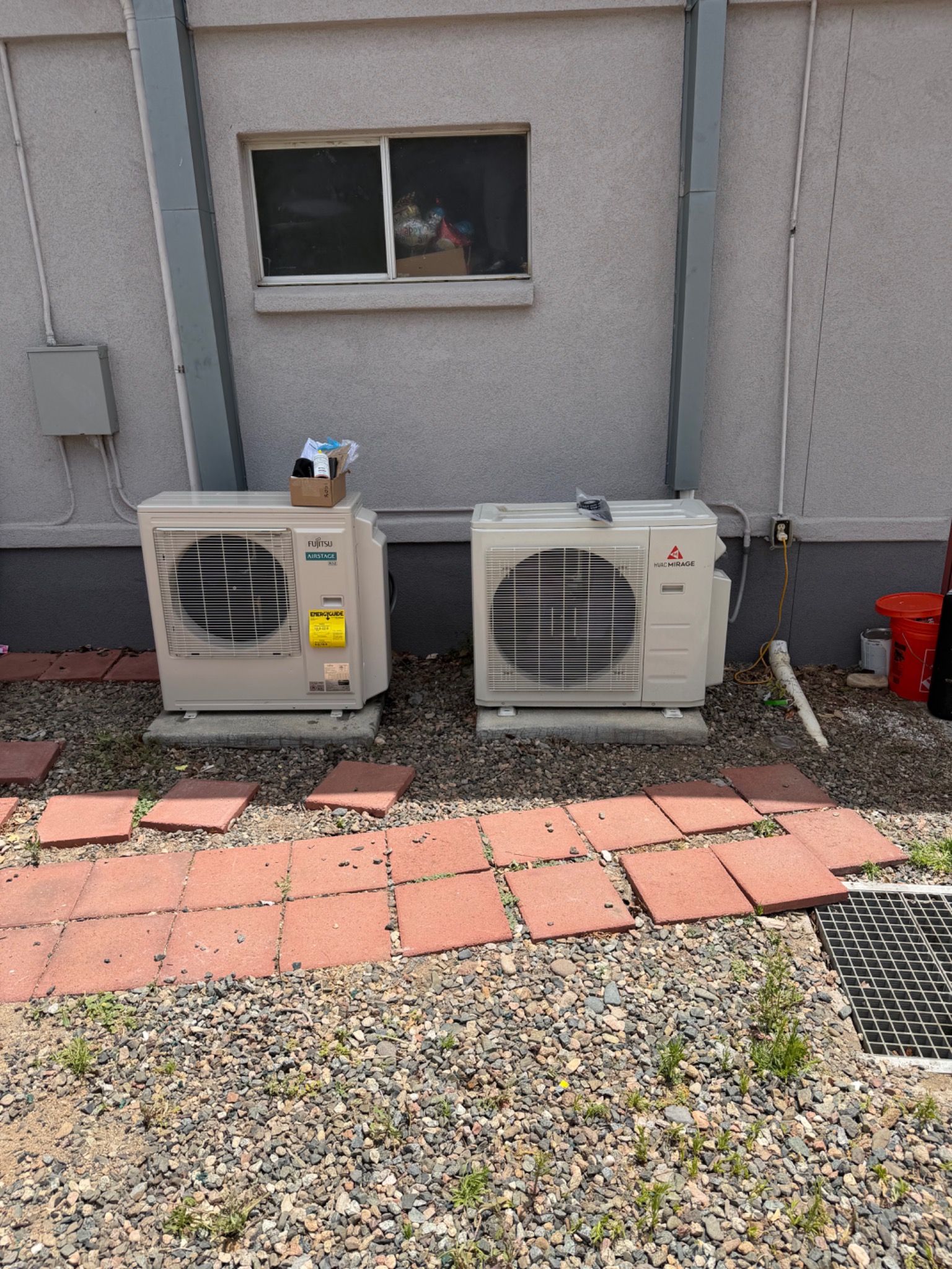 Mini-split outdoor systems