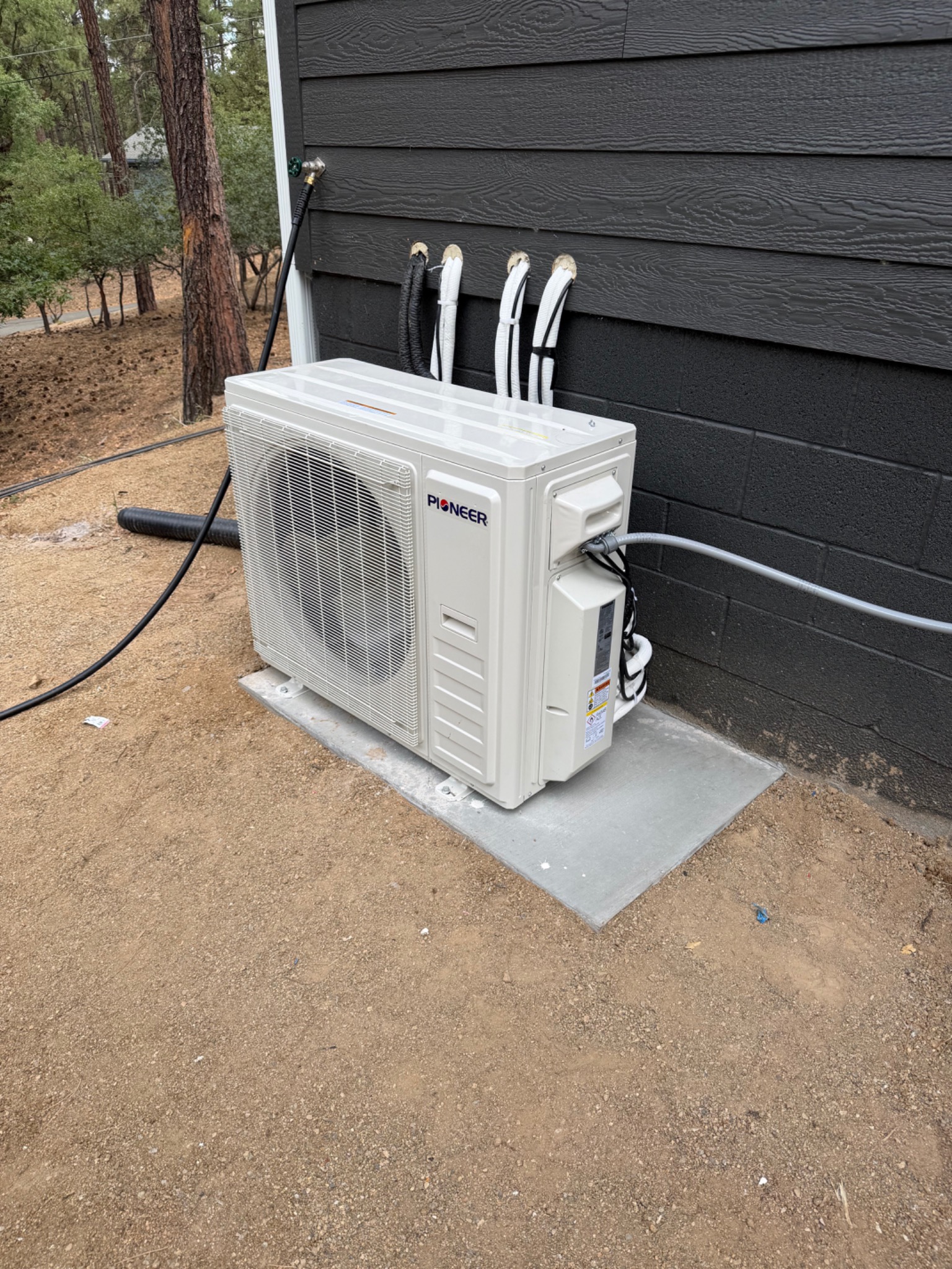 Outdoor mini-split condenser