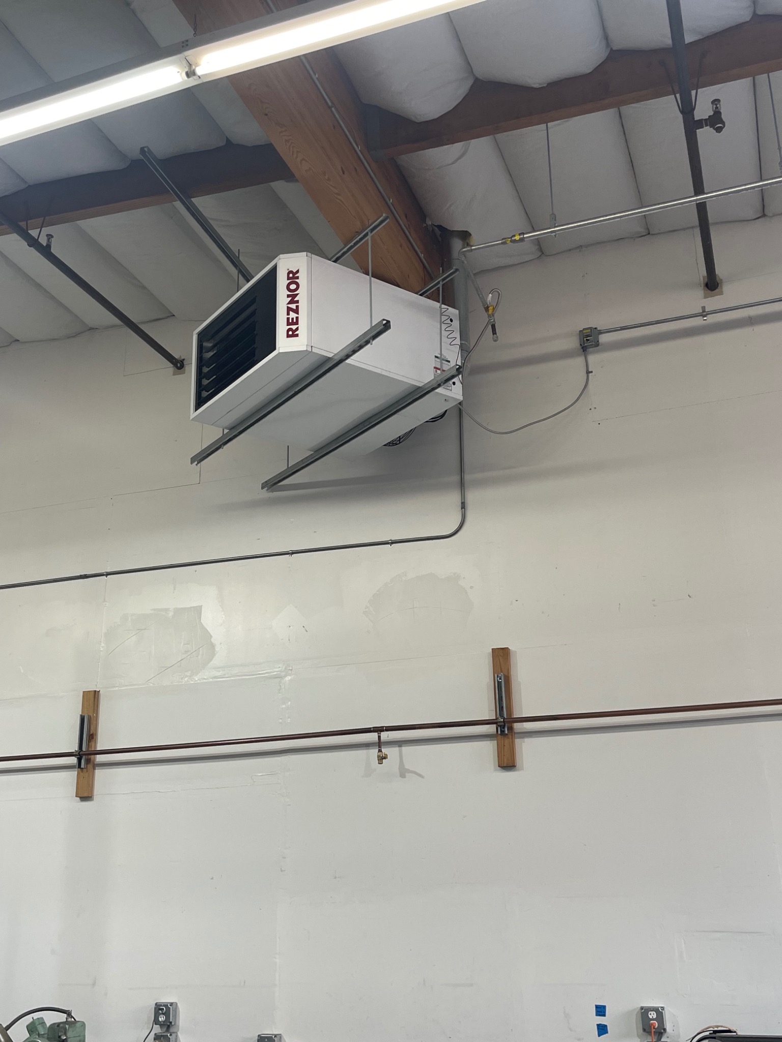 Commercial heater unit