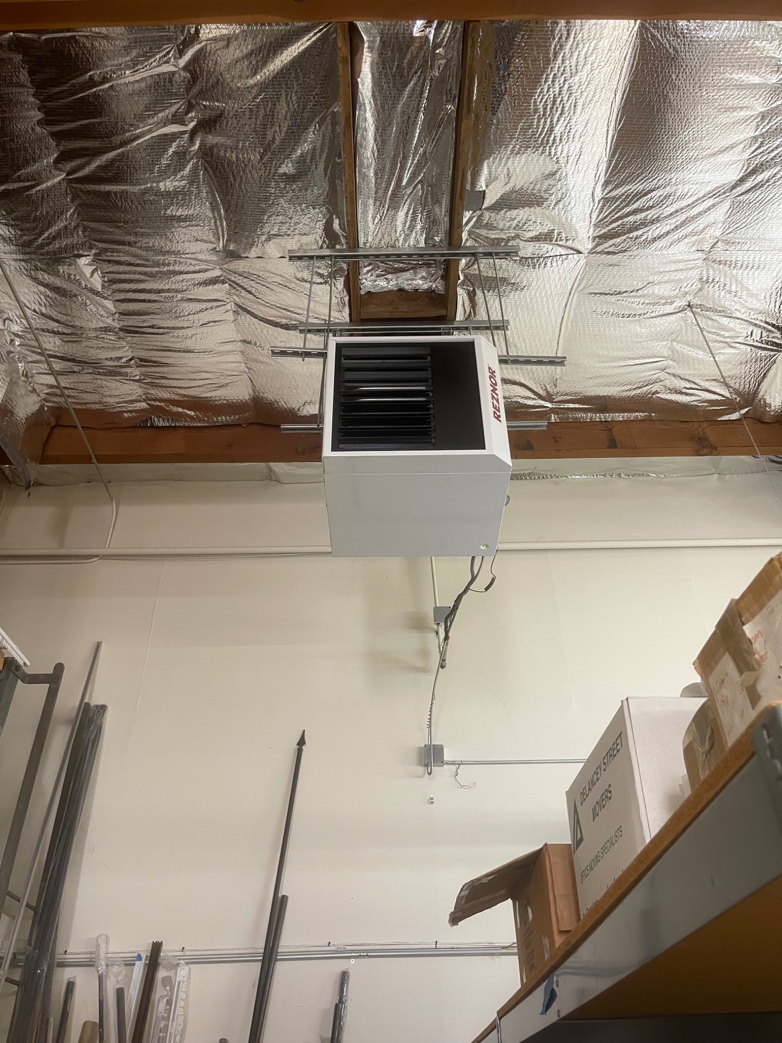 Outdoor condenser installation